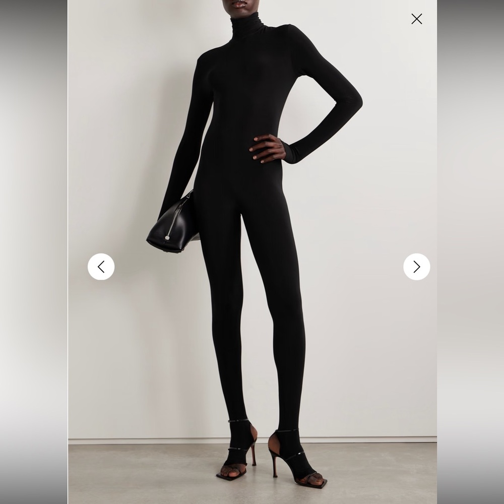 Norma Kamali Black Full-Length Jumpsuit